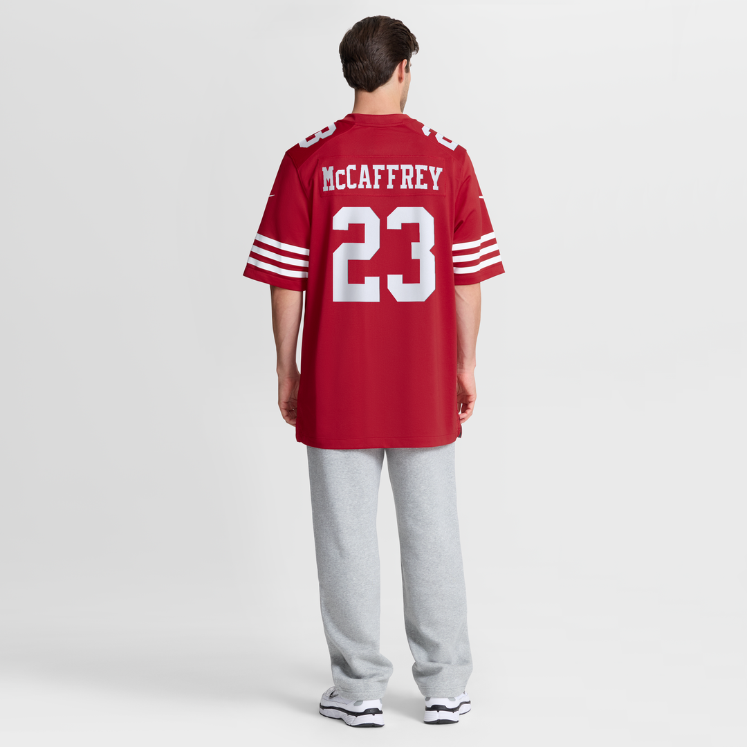 San Francisco 49ers Christian McCaffrey Nike White 80th Anniversary Game Jersey - product image 11
