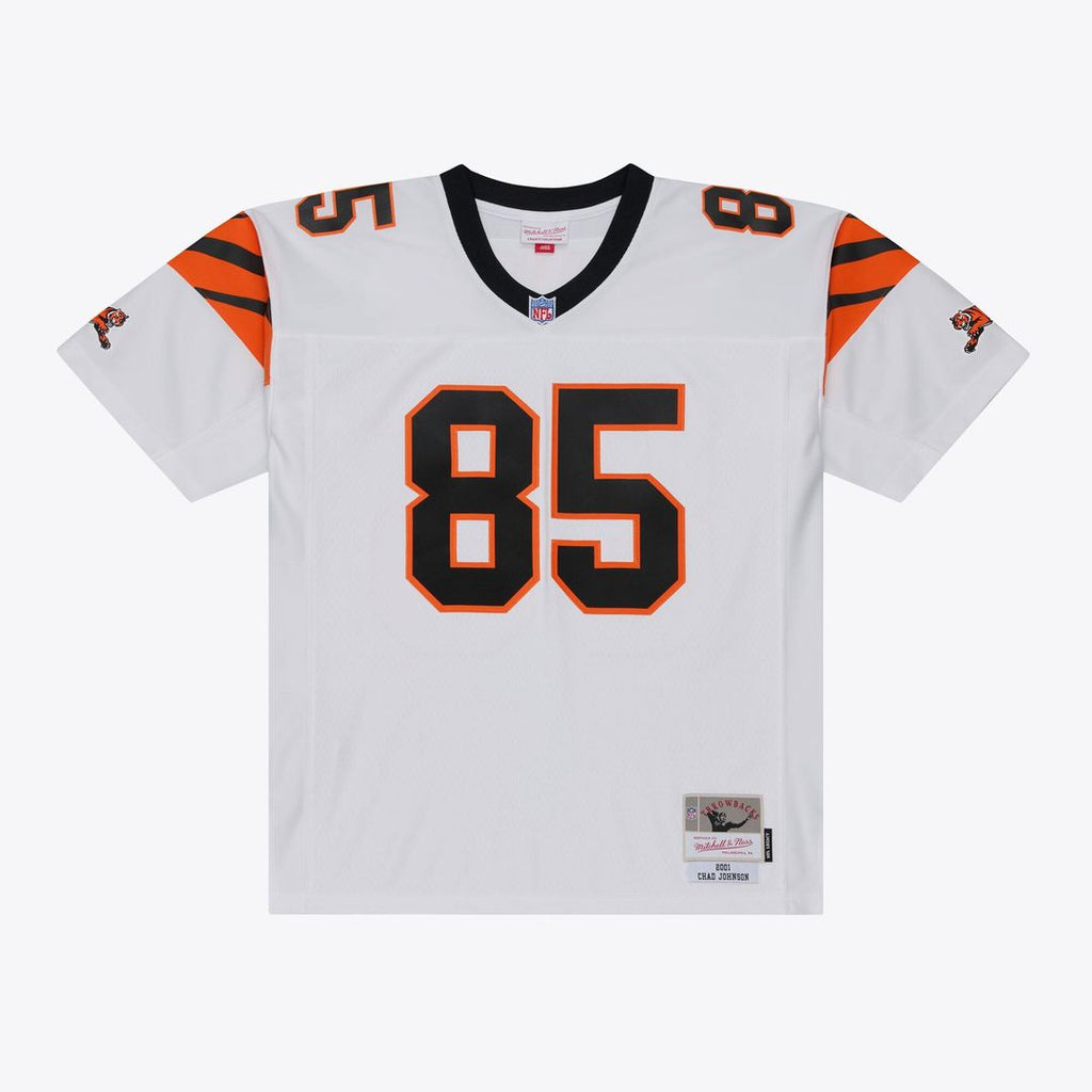 Cincinnati Bengals Chad Johnson Mitchell & Ness White 2001 Legacy Replica Player Jersey - product image 1