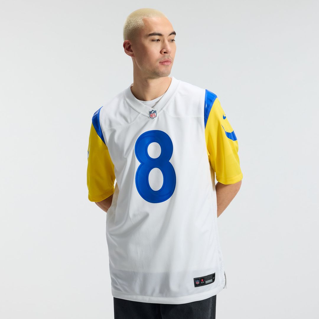 Los Angeles Rams Jared Verse Nike White White Game Player Jersey - product image 17