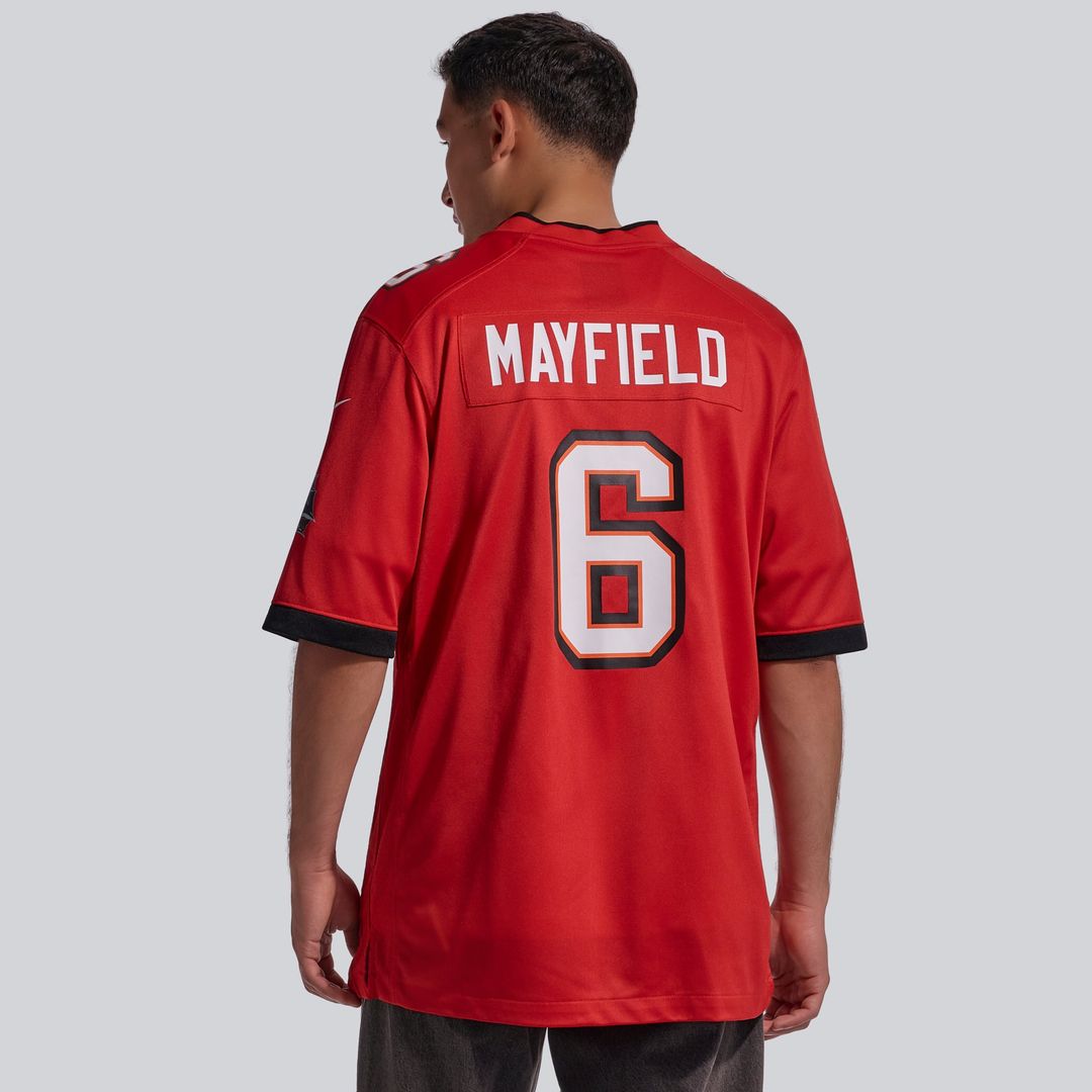 Tampa Bay Buccaneers Baker Mayfield Nike Orange Throwback Game Jersey - product image 16