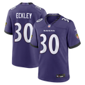 Baltimore Ravens Ryan Eckley Nike Purple Team Game Jersey - product image 1