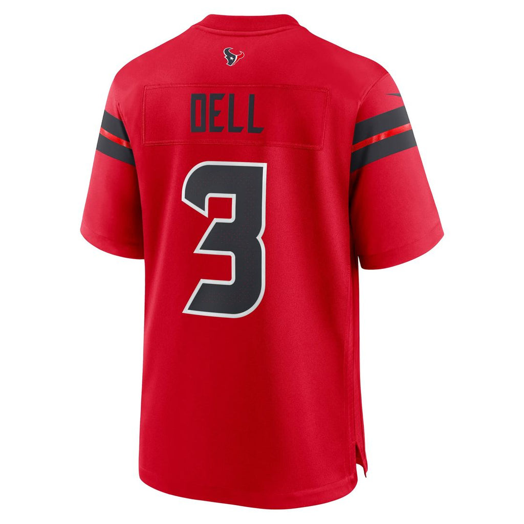 Houston Texans Tank Dell Nike Red Alternate Game Jersey - product image 9