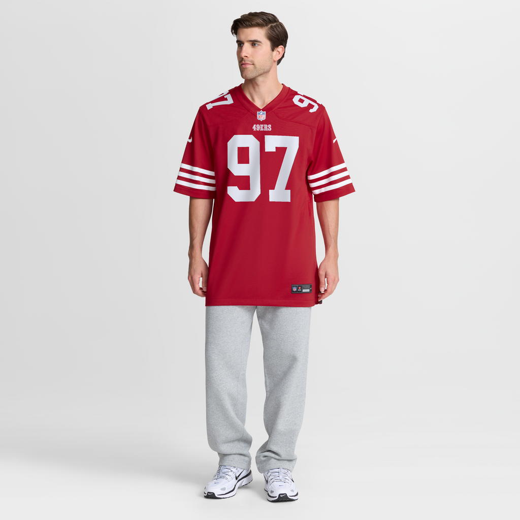 San Francisco 49ers Nick Bosa Nike White Player Game Jersey - product image 13