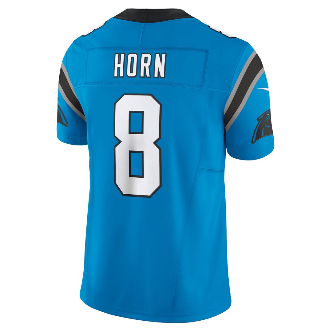 Carolina Panthers Jaycee Horn Nike Blue Vapor F.U.S.E. Limited Jersey - product image 3