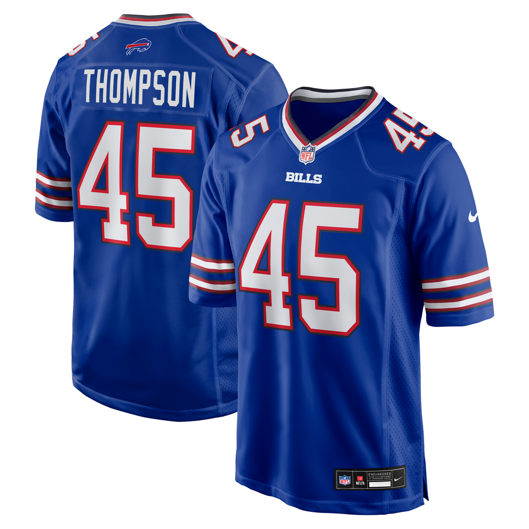 Buffalo Bills Shaq Thompson Nike Royal Team Game Jersey - product image 1