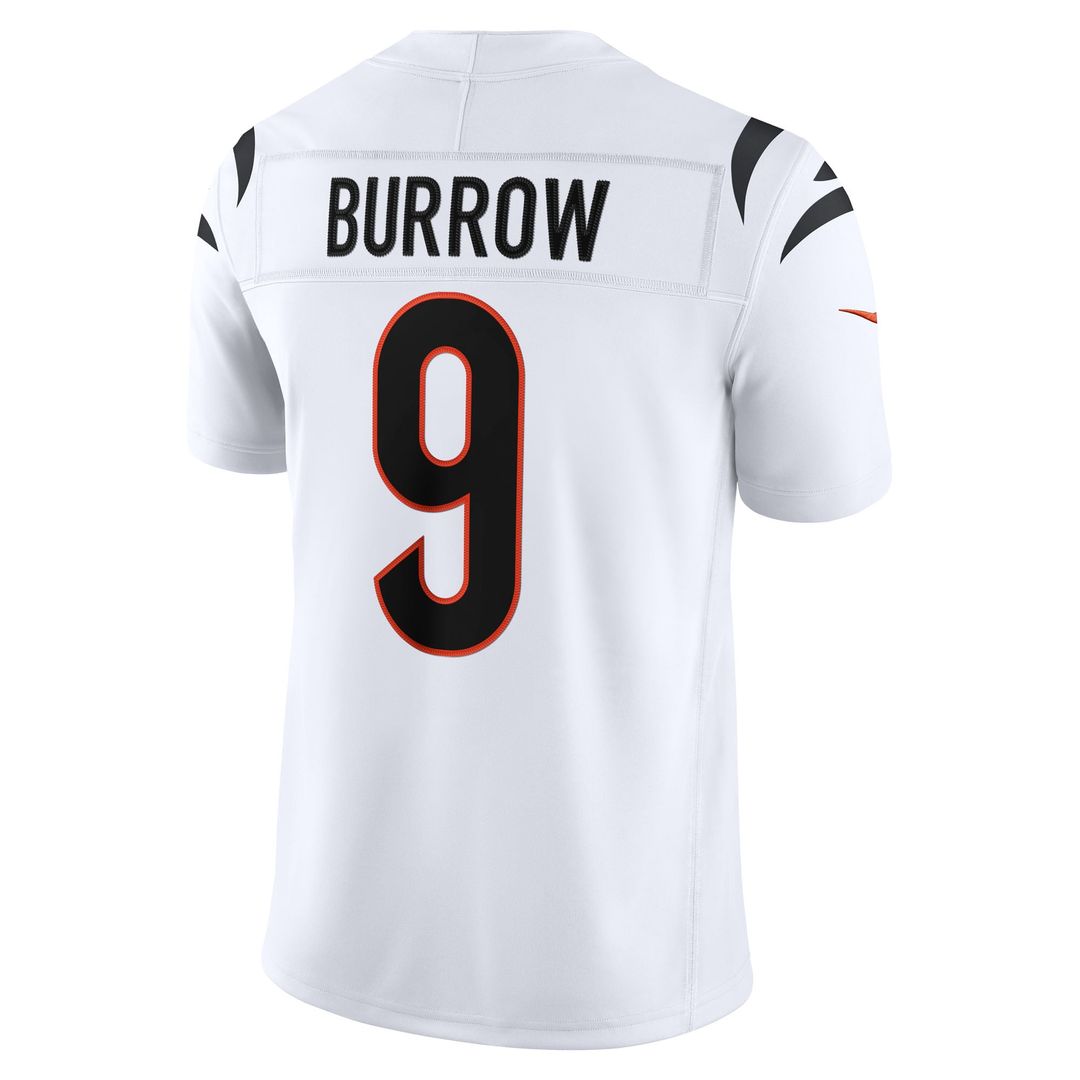 Cincinnati Bengals Joe Burrow Nike White Vapor F.U.S.E. Stitched Limited Jersey - product image 3