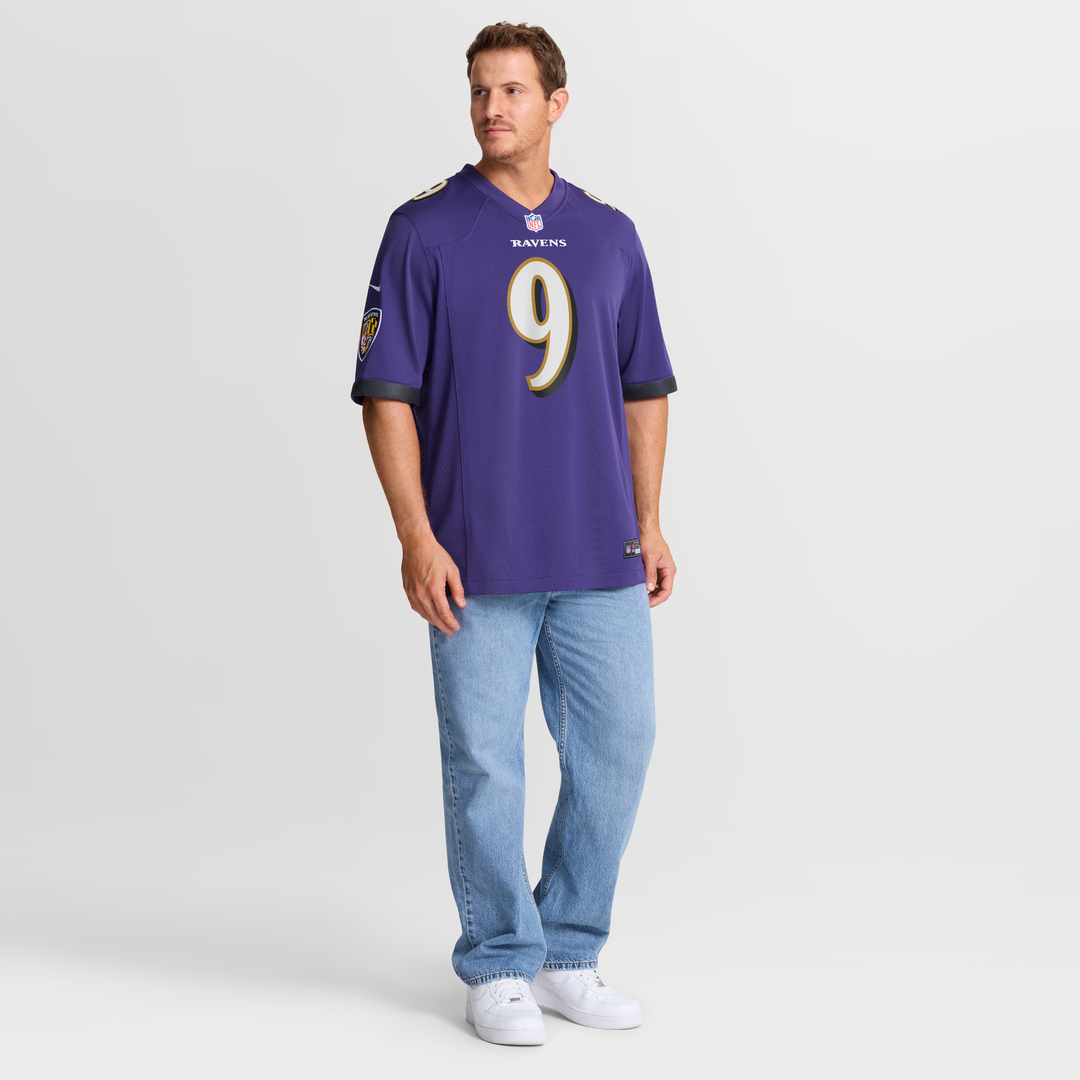 Baltimore Ravens Steve McNair Nike Purple Game Retired Player Jersey - product image 7