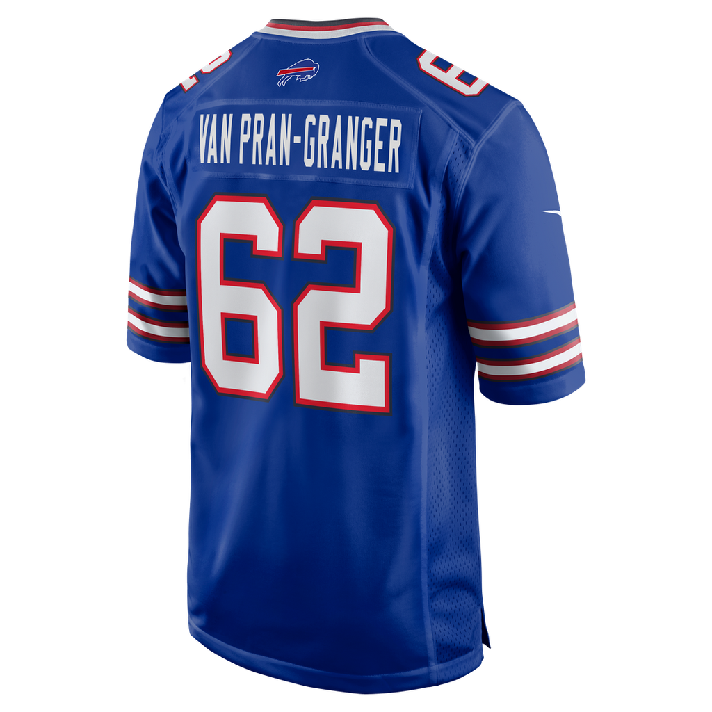 Buffalo Bills Sedrick Van Pran-Granger Nike Royal Game Jersey - product image 3