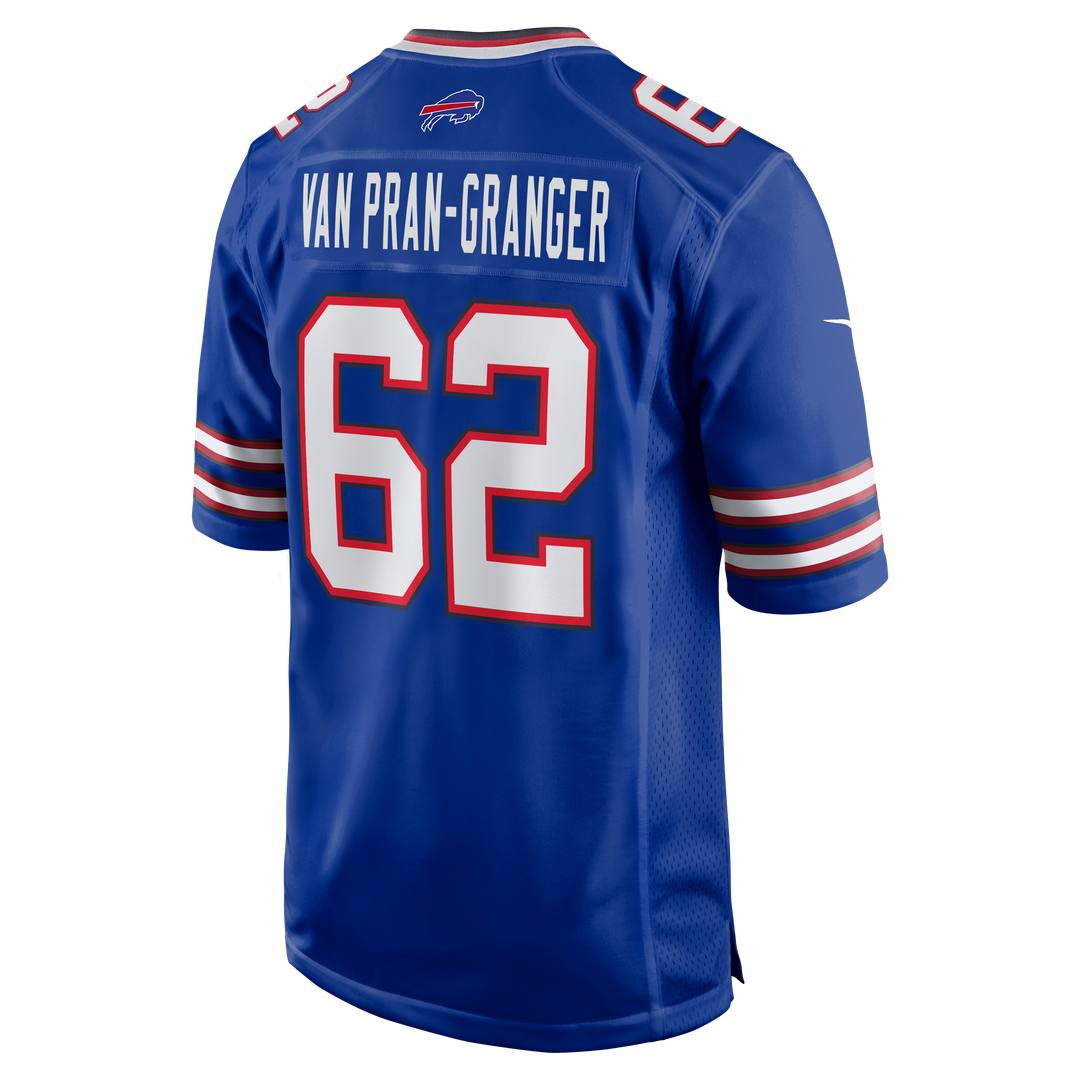 Buffalo Bills Sedrick Van Pran-Granger Nike Royal Game Jersey - product image 3