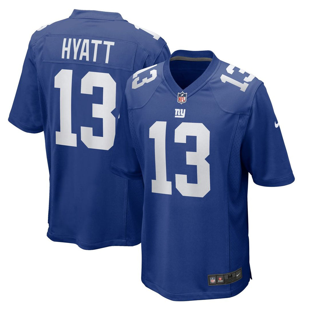 New York Giants Jalin Hyatt Nike Royal Team Game Jersey - product image 1