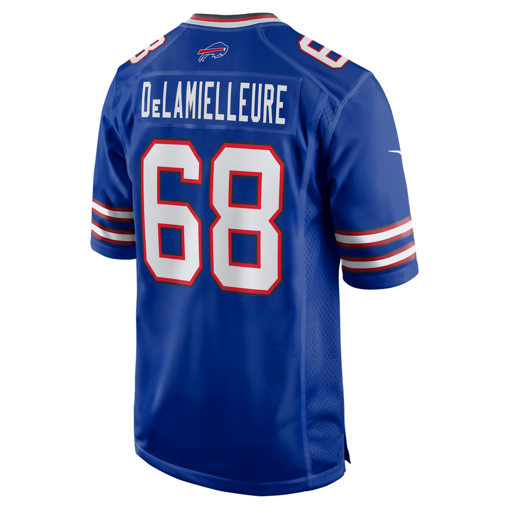 Buffalo Bills Joe DeLamielleure Nike Royal Game Retired Player Jersey - product image 3