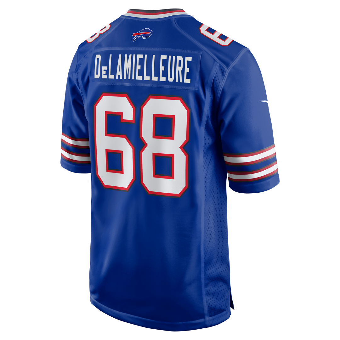 Buffalo Bills Joe DeLamielleure Nike Royal Game Retired Player Jersey - product image 3