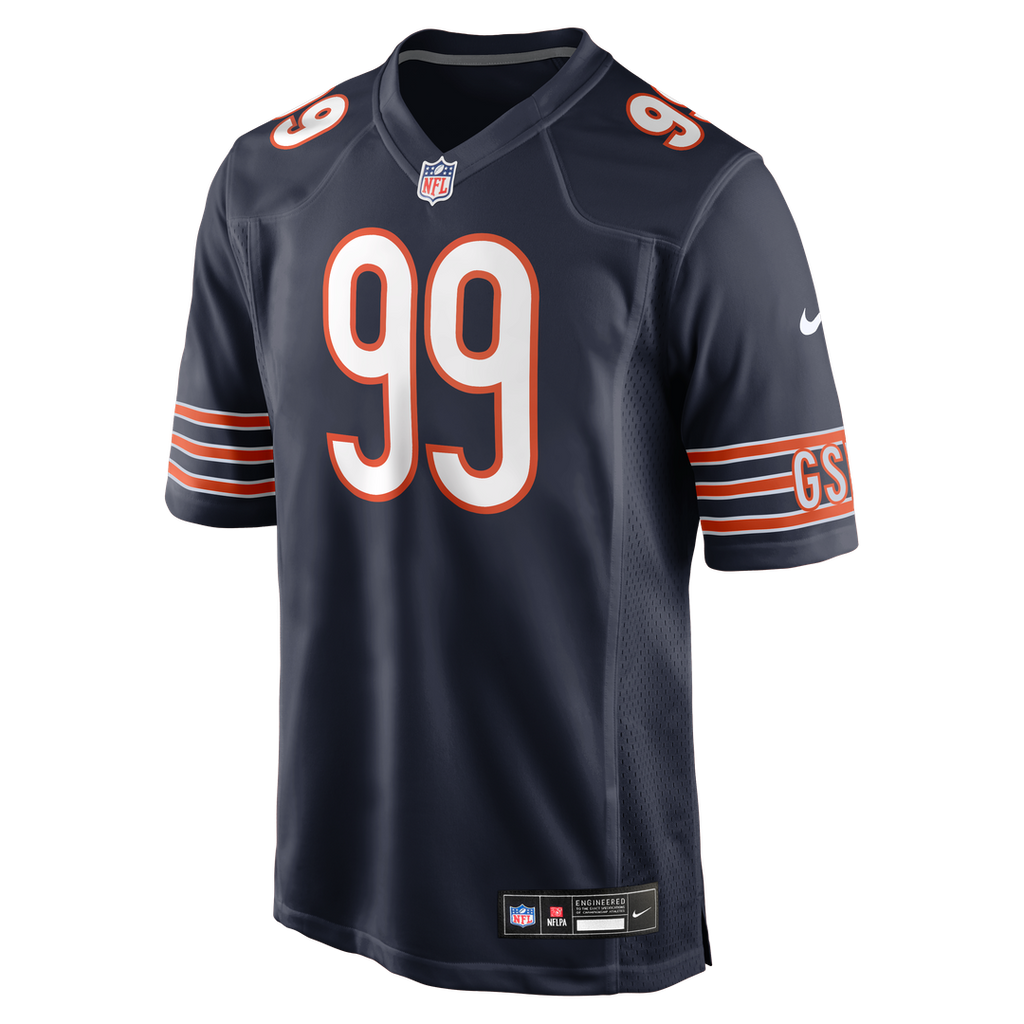 Chicago Bears Gervon Dexter Sr Nike Navy Team Game Jersey - product image 2