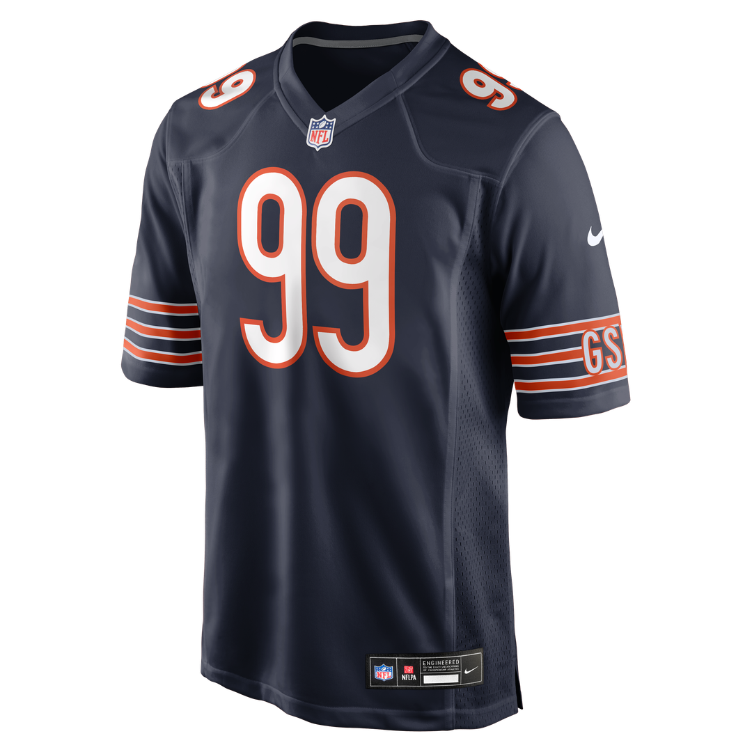 Chicago Bears Gervon Dexter Sr Nike Navy Team Game Jersey - product image 2