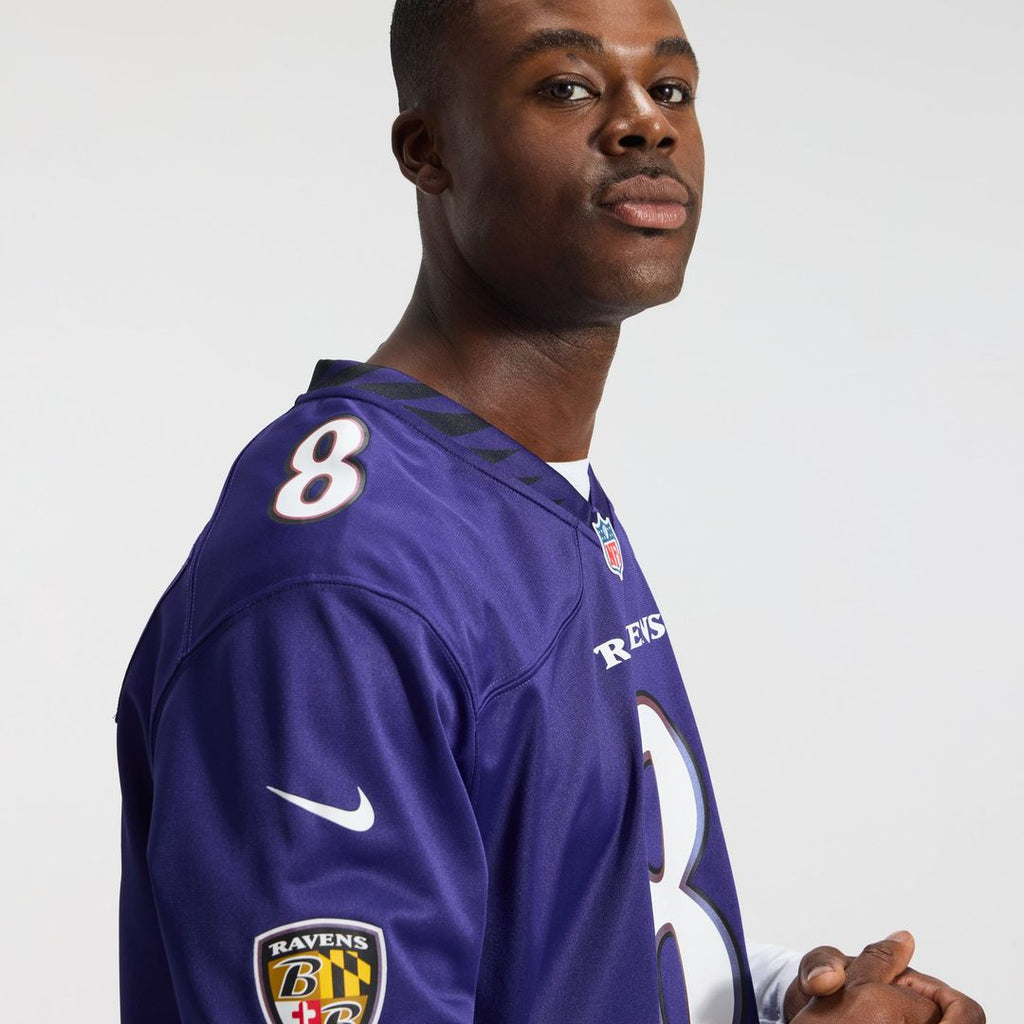 Baltimore Ravens Lamar Jackson Nike Purple Team Game Jersey - product image 10