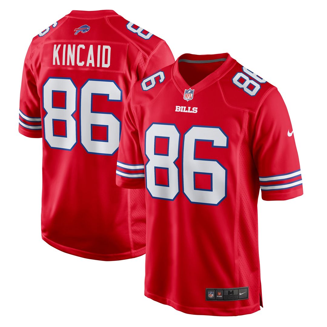 Buffalo Bills Dalton Kincaid Nike White Game Jersey - product image 7
