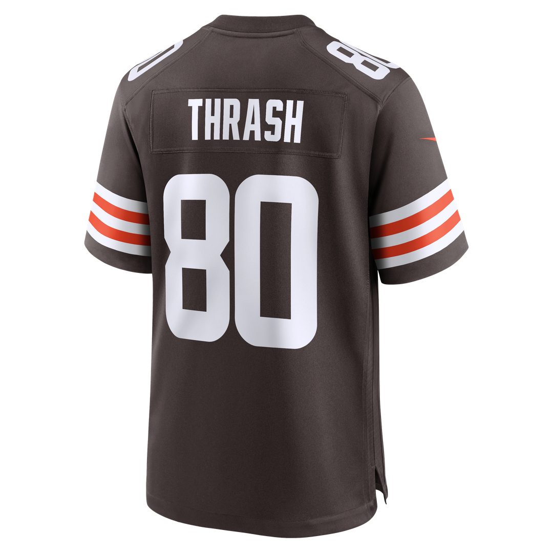 Cleveland Browns Jamari Thrash Nike Brown Team Game Jersey - product image 3