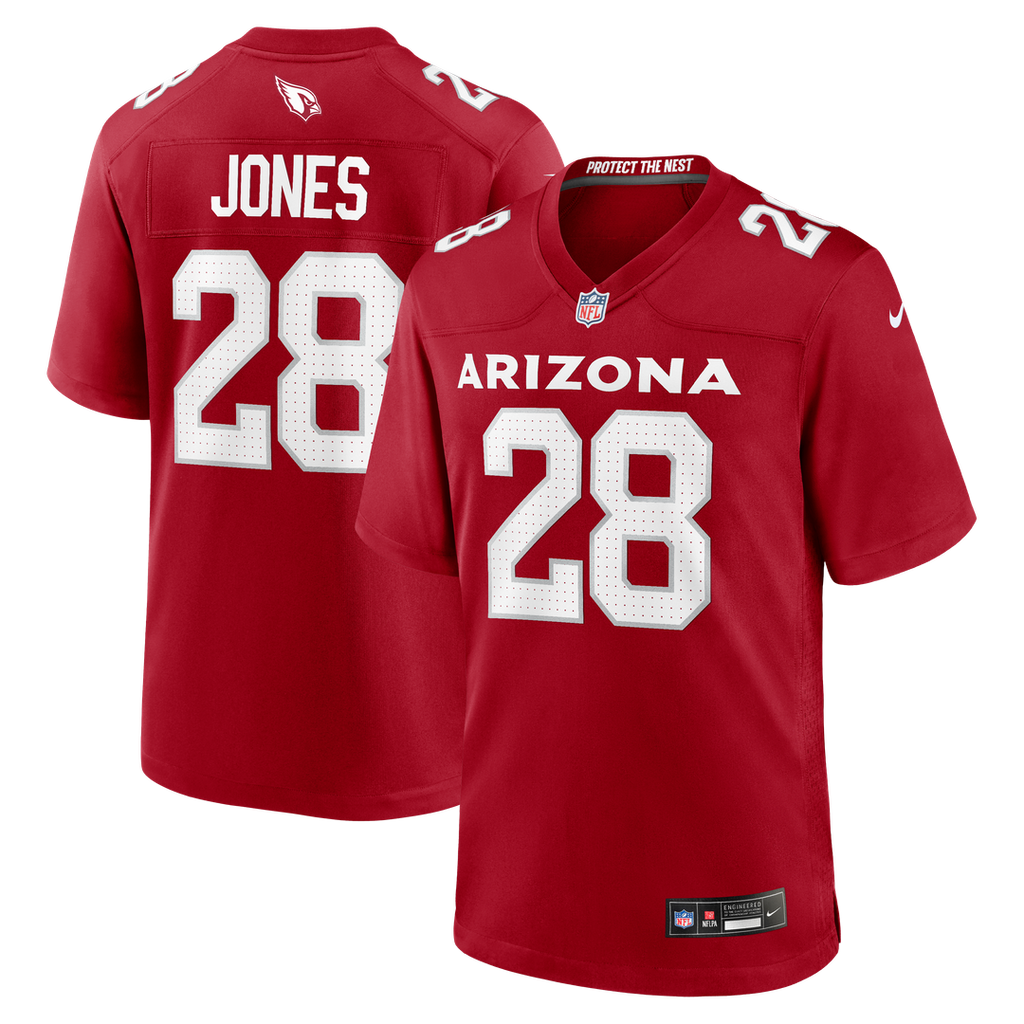 Arizona Cardinals Elijah Jones Nike Cardinal Team Game Jersey - product image 1
