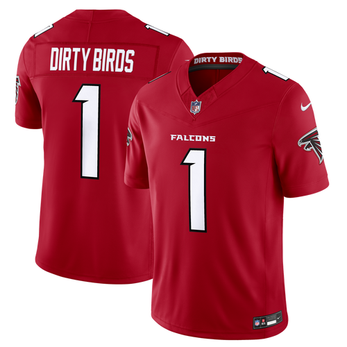 Atlanta Falcons Dirty Birds Nike Red Team Vapor F.U.S.E. Stitched Limited Jersey - product image 1
