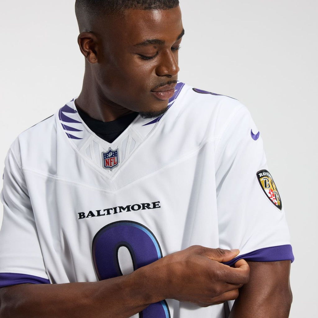 Baltimore Ravens Lamar Jackson Nike White Vapor F.U.S.E. Stitched Limited Jersey - product image 23