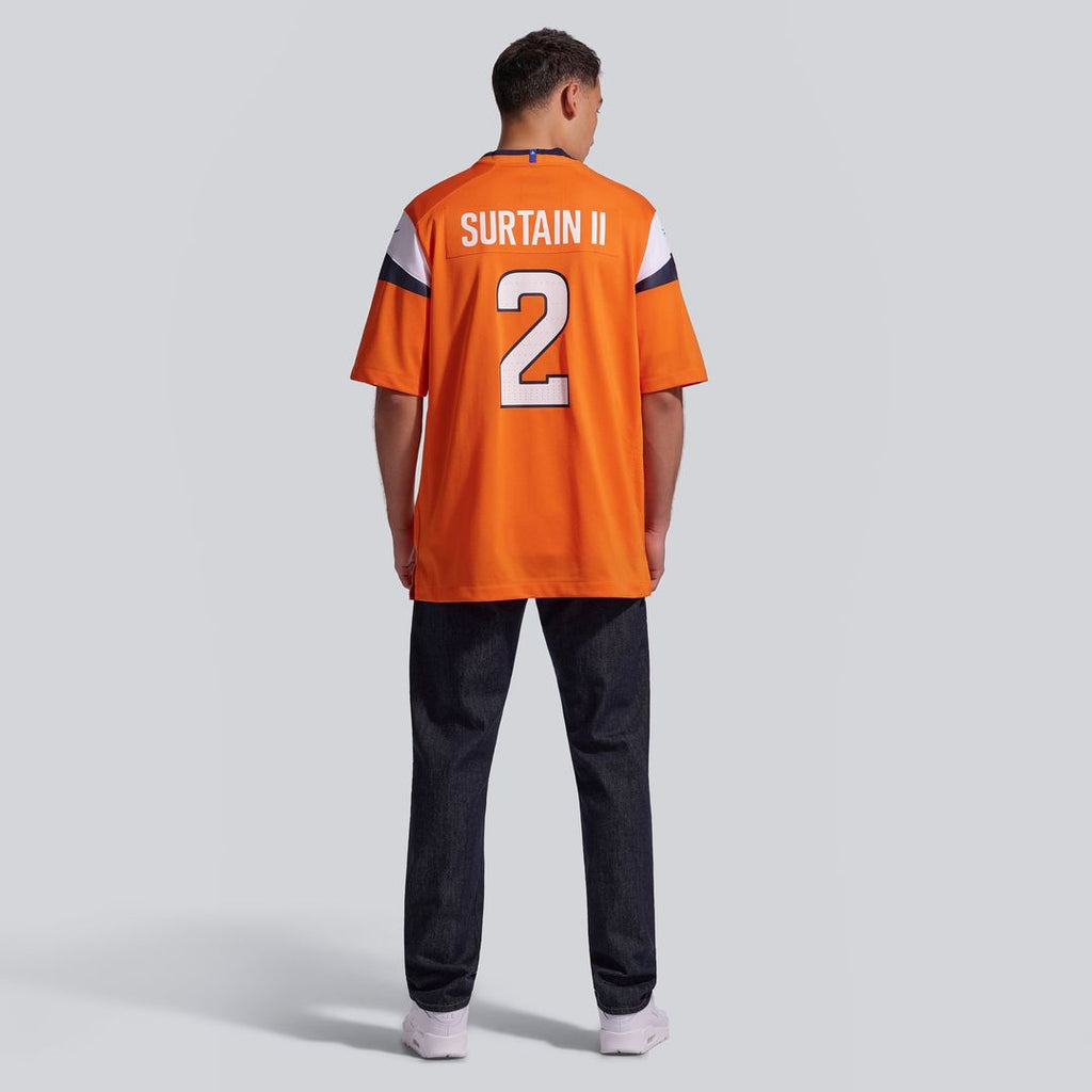 Denver Broncos Patrick Surtain II Nike Orange Team Game Jersey - product image 6