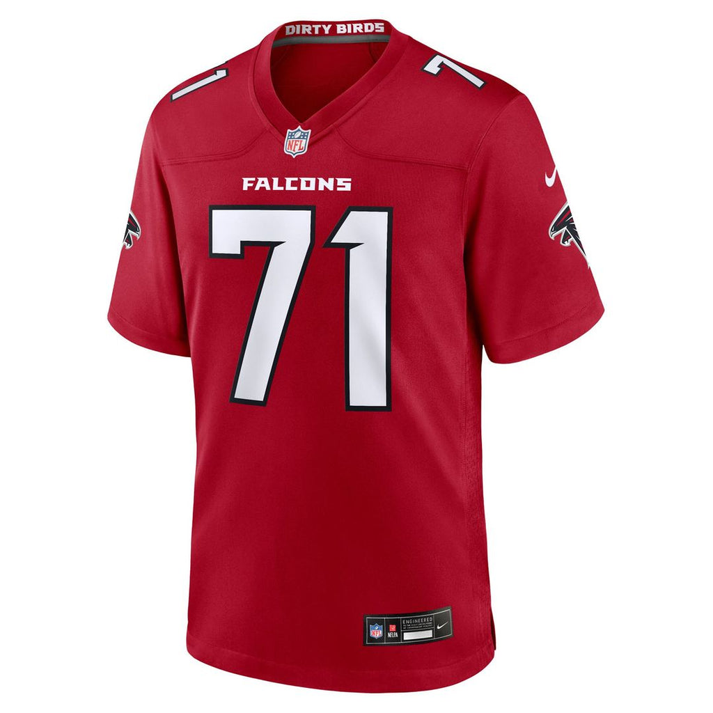 Atlanta Falcons Jawaan Taylor Nike Red Team Game Jersey - product image 2