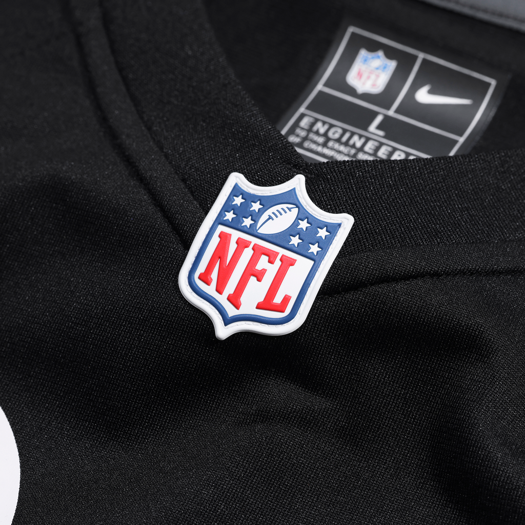 Pittsburgh Steelers Derrick Harmon Nike Black Game Player Jersey - product image 4
