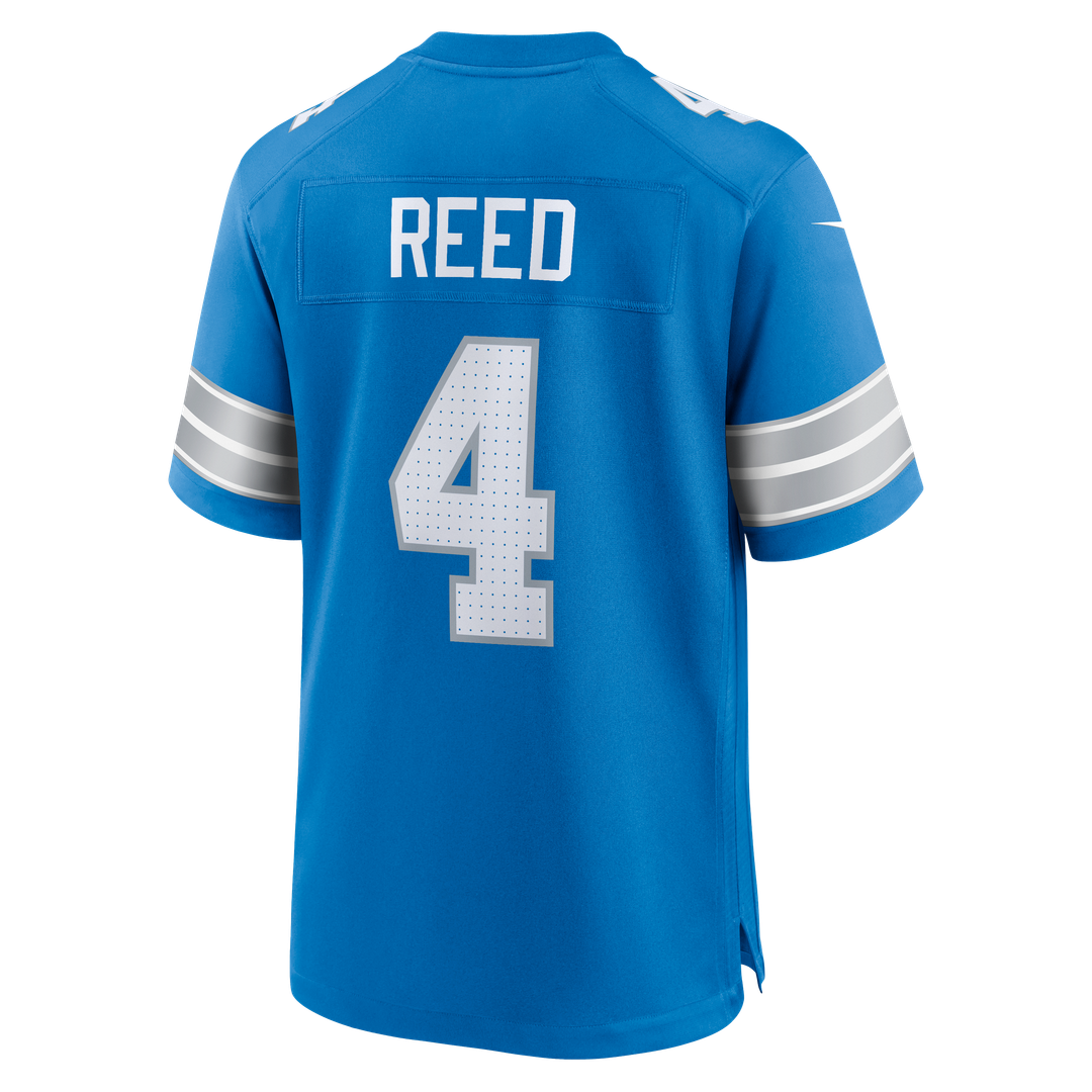 Detroit Lions D.J. Reed Nike Blue Team Game Jersey - product image 3
