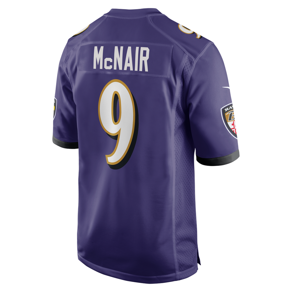 Baltimore Ravens Steve McNair Nike Purple Game Retired Player Jersey - product image 3