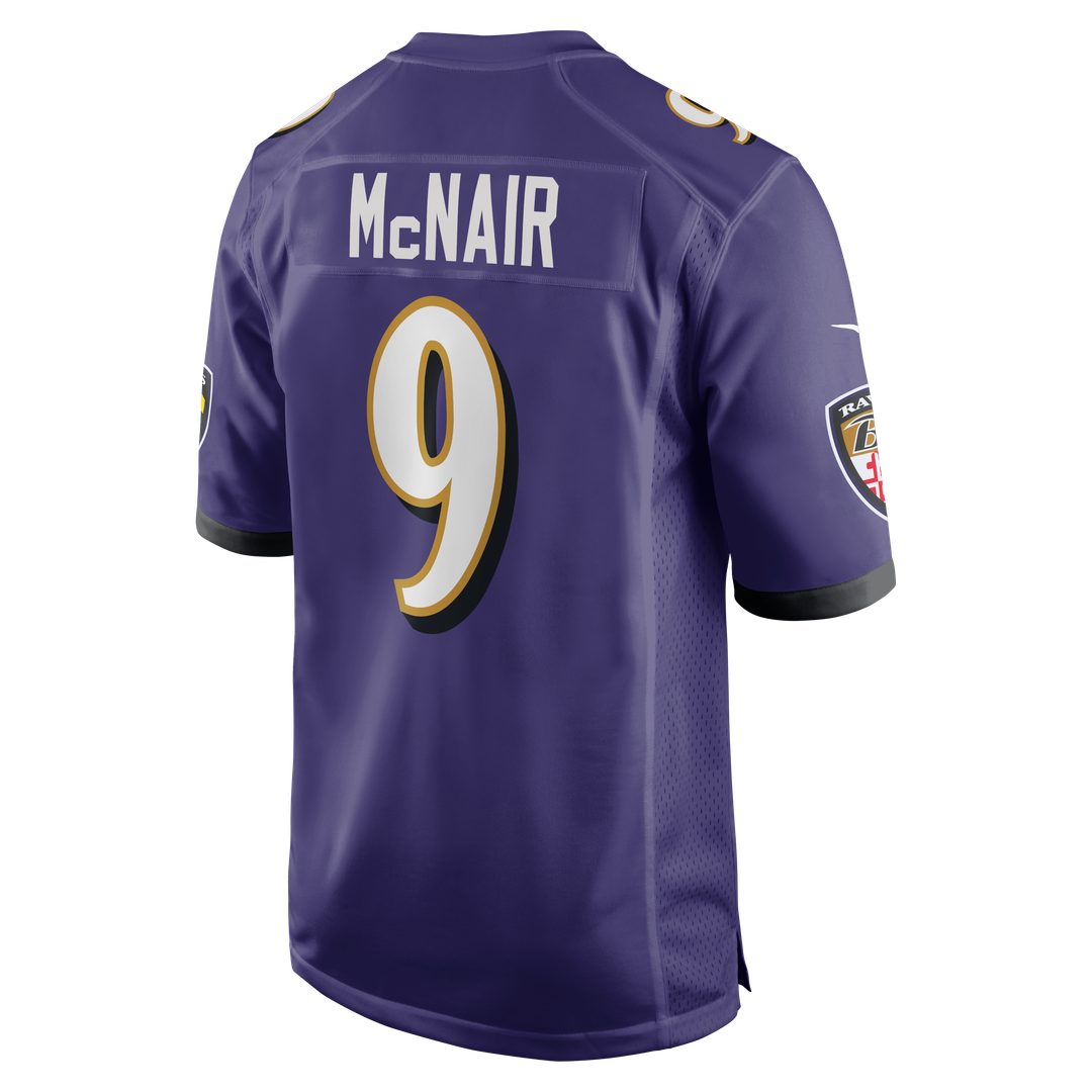 Baltimore Ravens Steve McNair Nike Purple Game Retired Player Jersey - product image 3