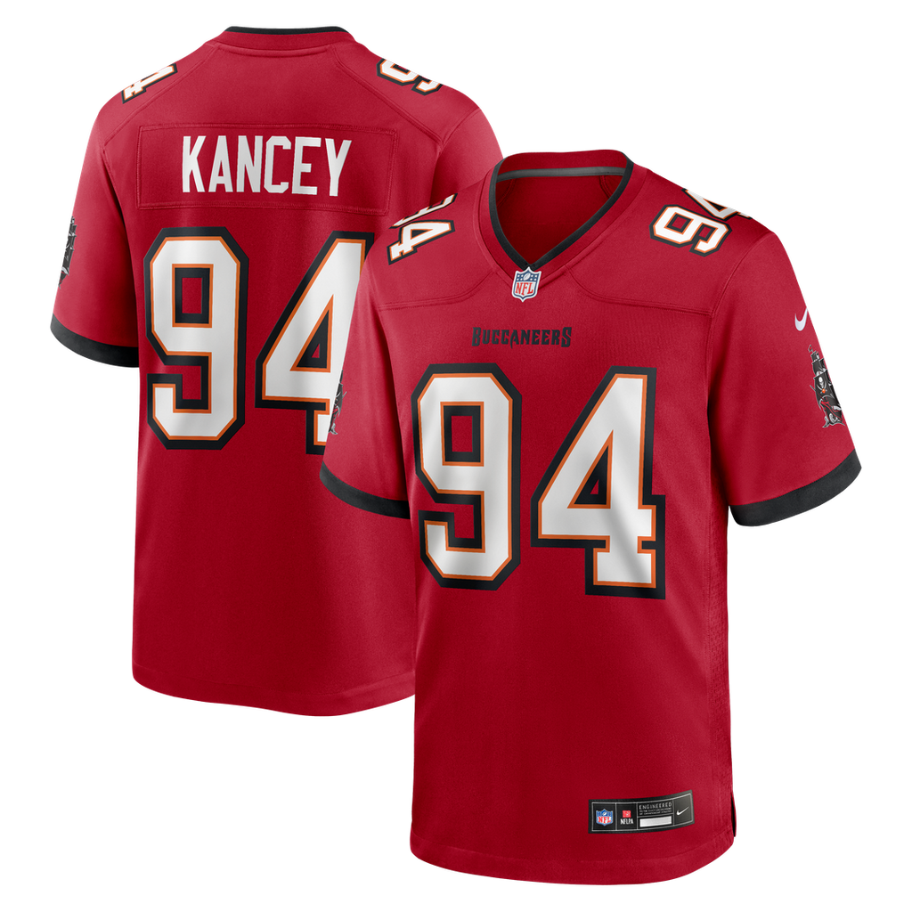 Tampa Bay Buccaneers Calijah Kancey Nike Red Game Jersey - product image 1