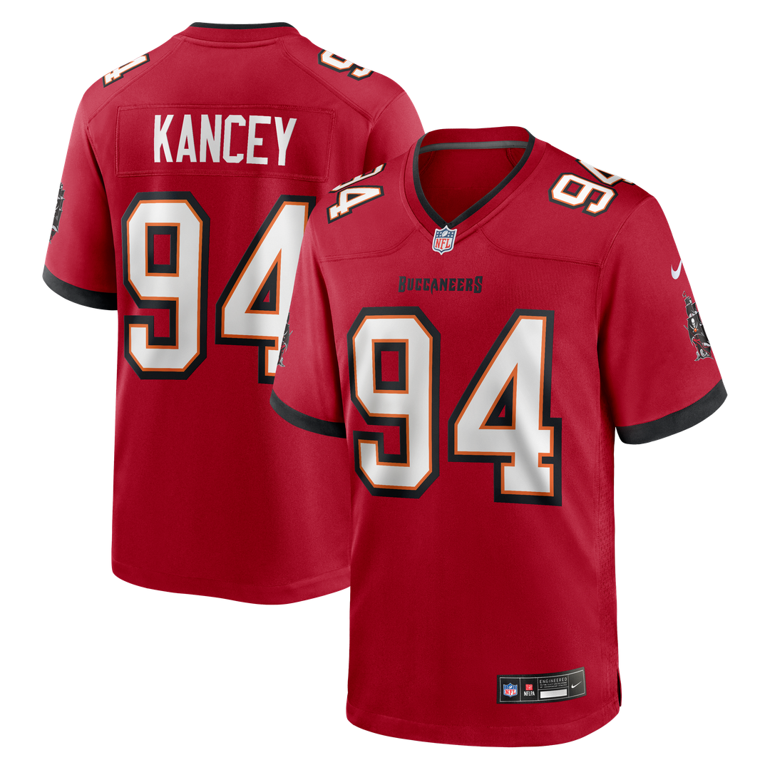 Tampa Bay Buccaneers Calijah Kancey Nike Red Game Jersey - product image 1