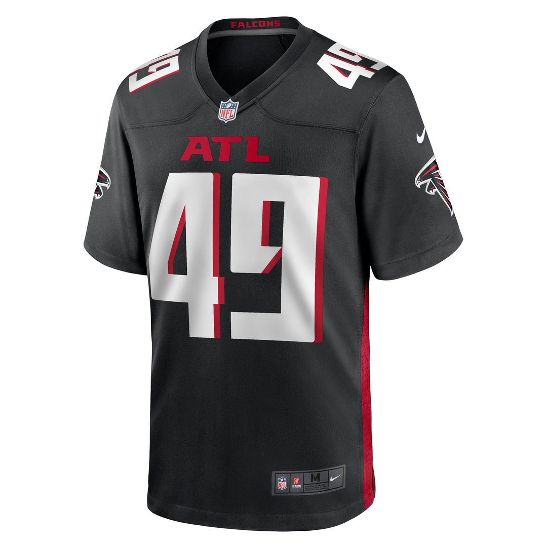 Atlanta Falcons Liam McCullough Nike Black Team Game Jersey - product image 2