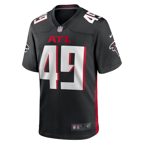 Atlanta Falcons Liam McCullough Nike Black Team Game Jersey - product image 2
