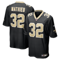 New Orleans Saints Tyrann Mathieu Nike Black Game Jersey - product image 9