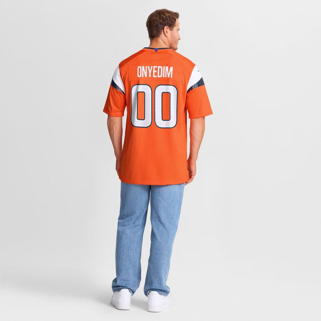Denver Broncos Tyler Onyedim Nike Orange Game Jersey - product image 5