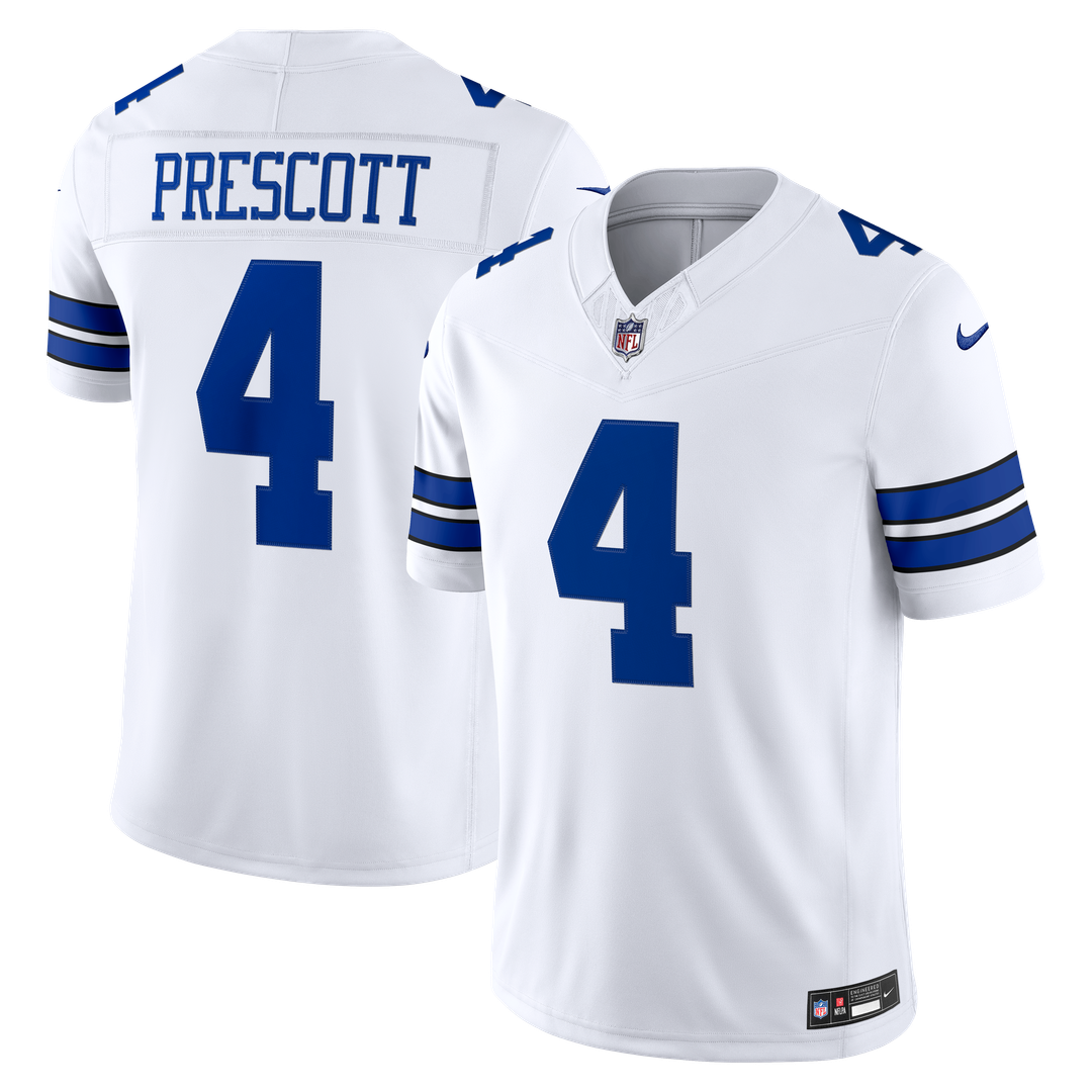 Dallas Cowboys Dak Prescott Nike White Vapor F.U.S.E. Stitched Limited Jersey - product image 4