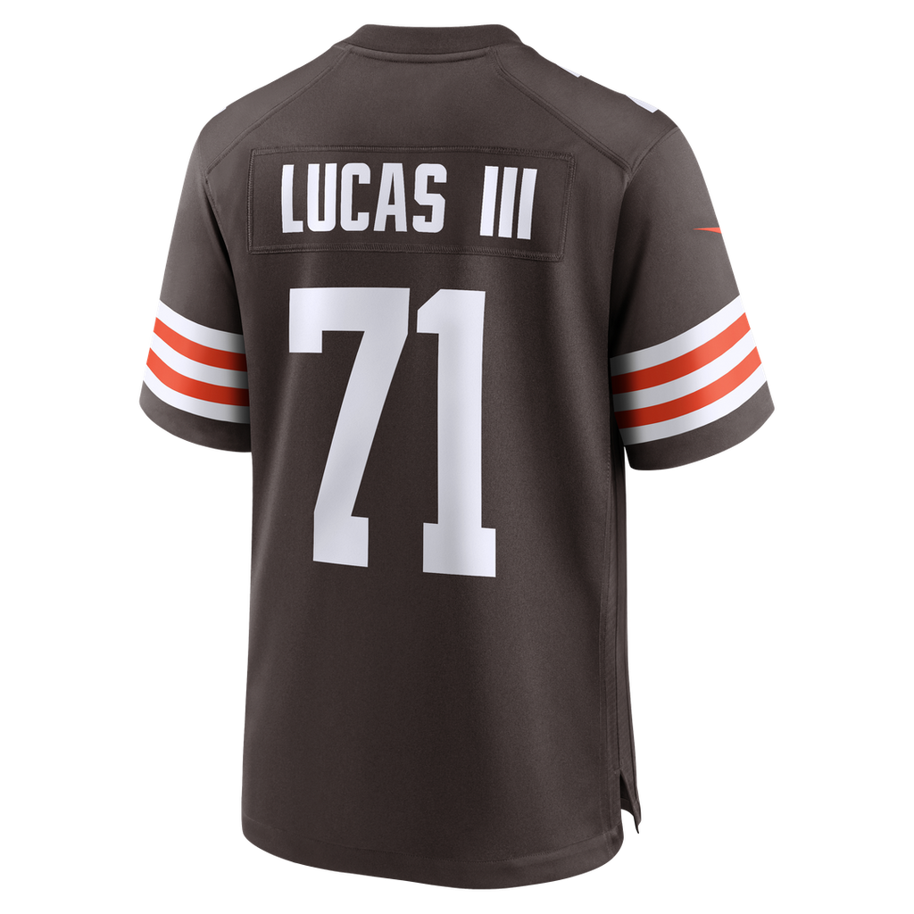 Cleveland Browns Cornelius Lucas Nike Brown Team Game Jersey - product image 3