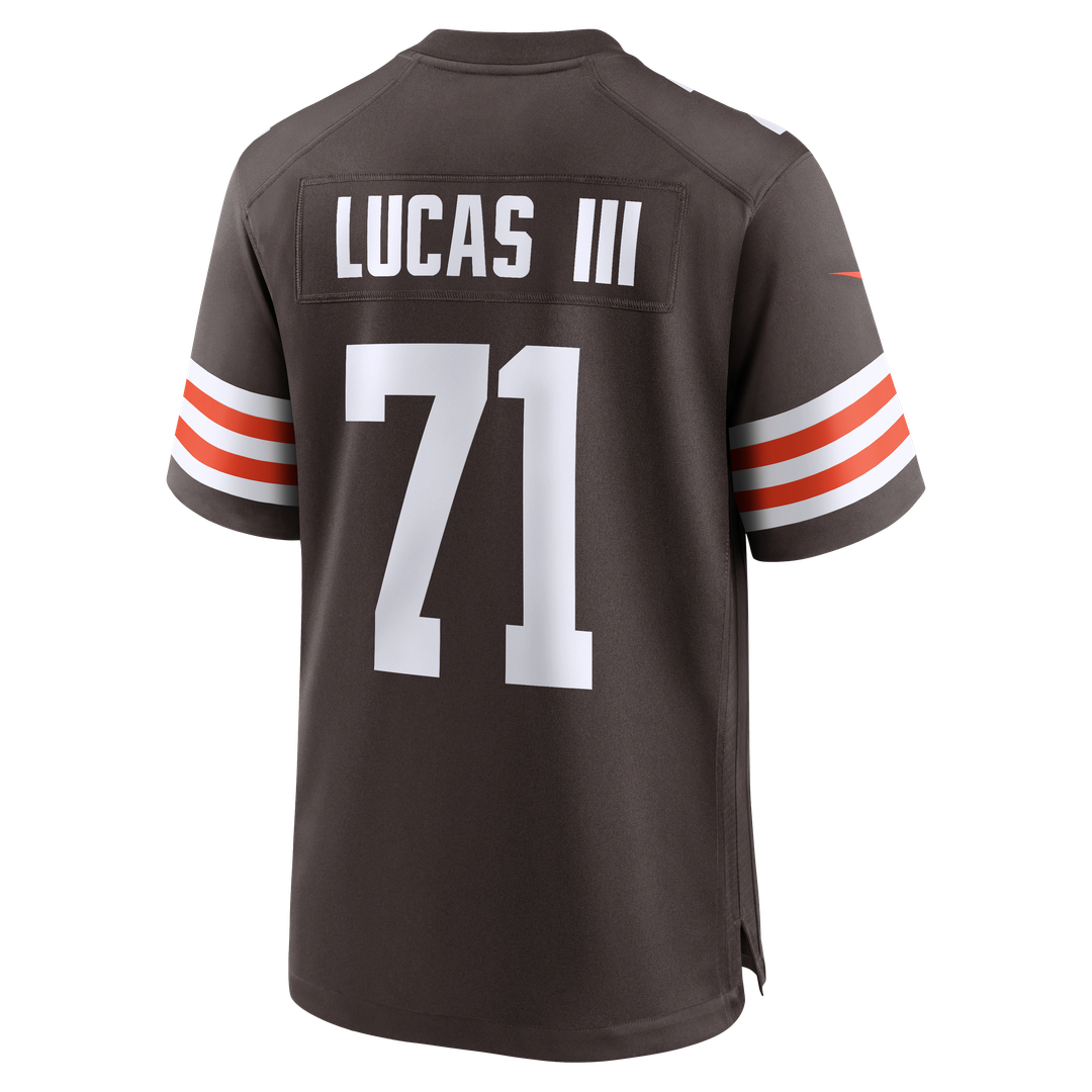 Cleveland Browns Cornelius Lucas Nike Brown Team Game Jersey - product image 3