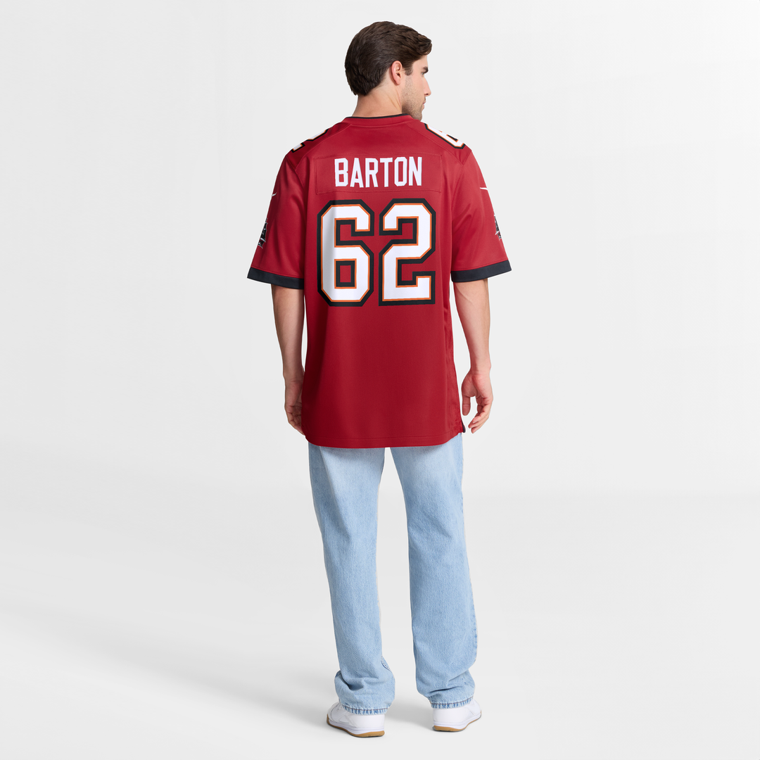 Graham Barton Pick No. 26 Nike Red Player Game Jersey - product image 8