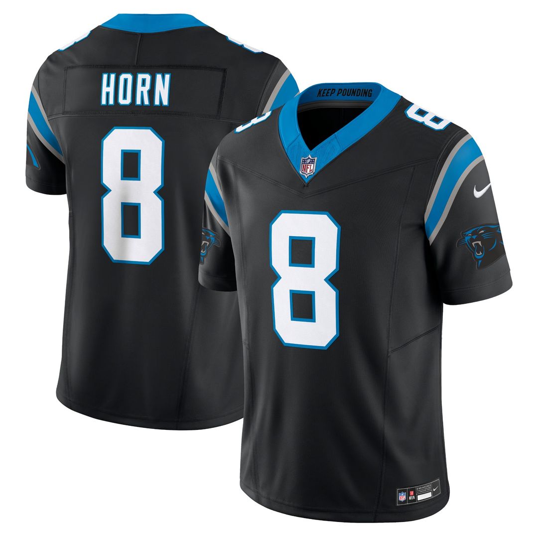 Carolina Panthers Jaycee Horn Nike Black Vapor F.U.S.E. Limited Jersey - product image 1