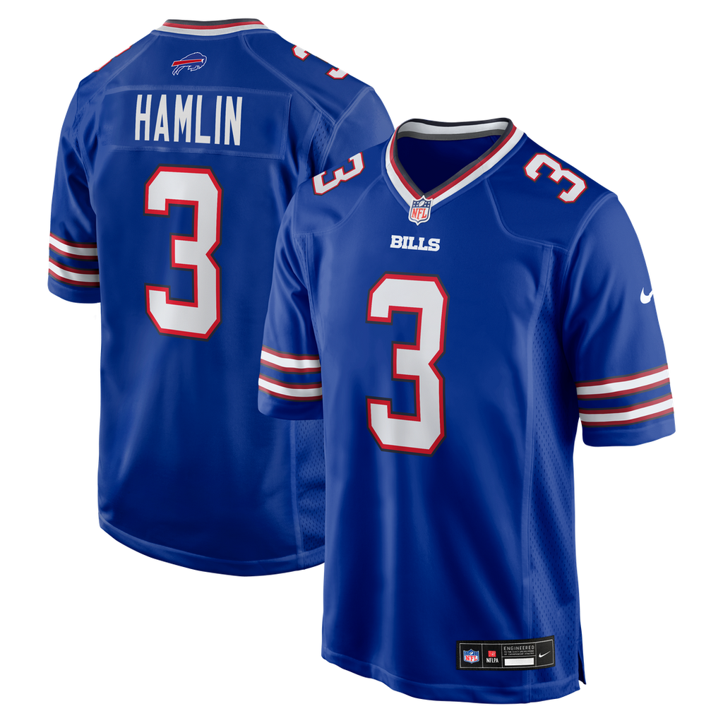 Buffalo Bills Damar Hamlin Nike Royal Game Jersey - product image 9