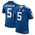 Indianapolis Colts Anthony Richardson Sr. Nike Royal Legend Player Performance Top - product image 1