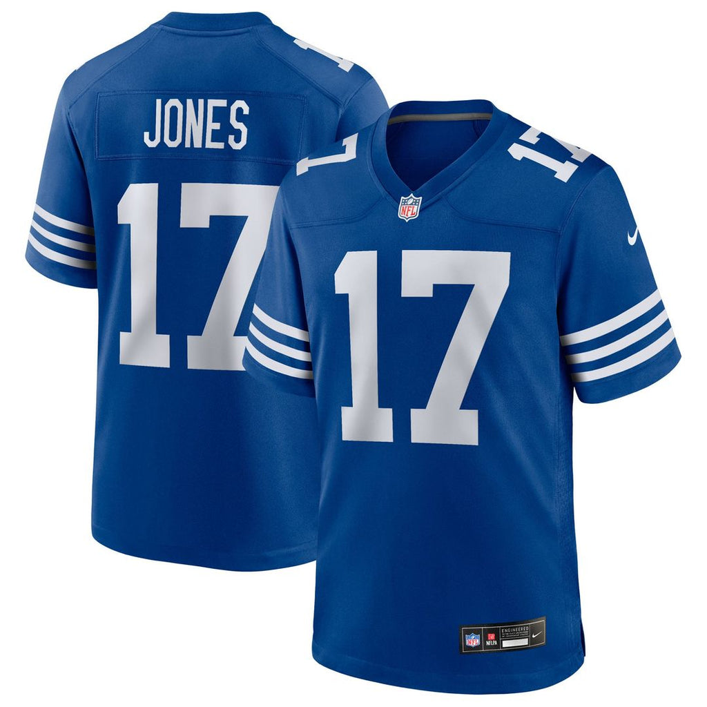 Indianapolis Colts Daniel Jones Nike Royal Alternate Game Jersey - product image 1