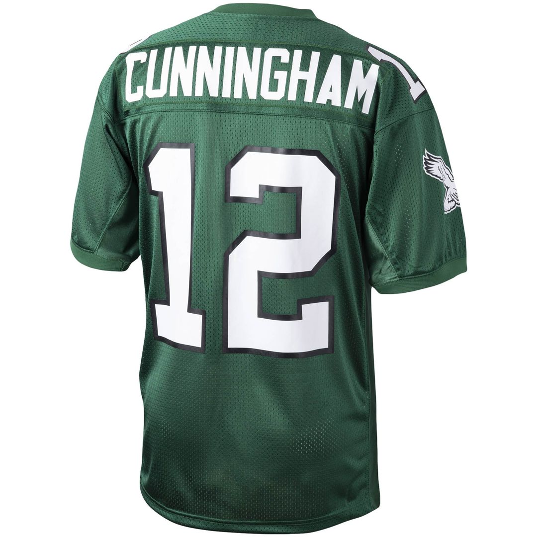 Philadelphia Eagles 1992 Randall Cunningham Mitchell & Ness Green Authentic Throwback Retired Player Jersey - product image 6