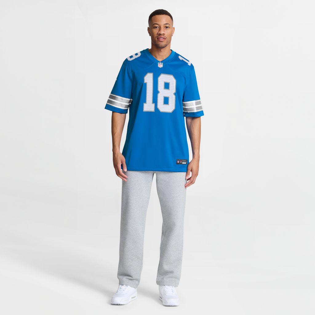 Detroit Lions Isaac TeSlaa Nike Black Alternate Game Player Jersey - product image 19