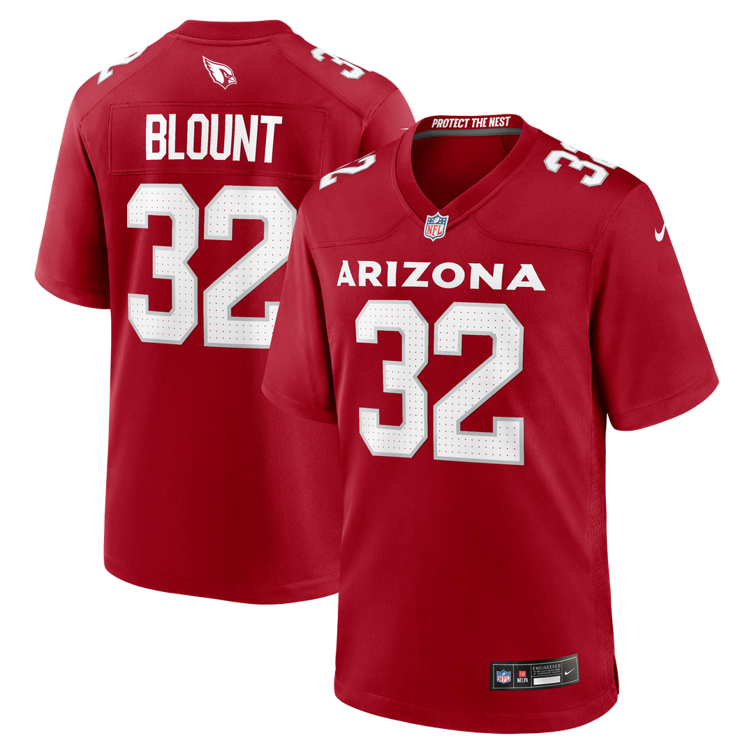 Arizona Cardinals Joey Blount Nike Cardinal Game Jersey - product image 1