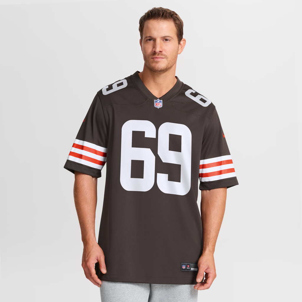 Cleveland Browns Tyre Phillips Nike Brown Team Game Jersey - product image 4