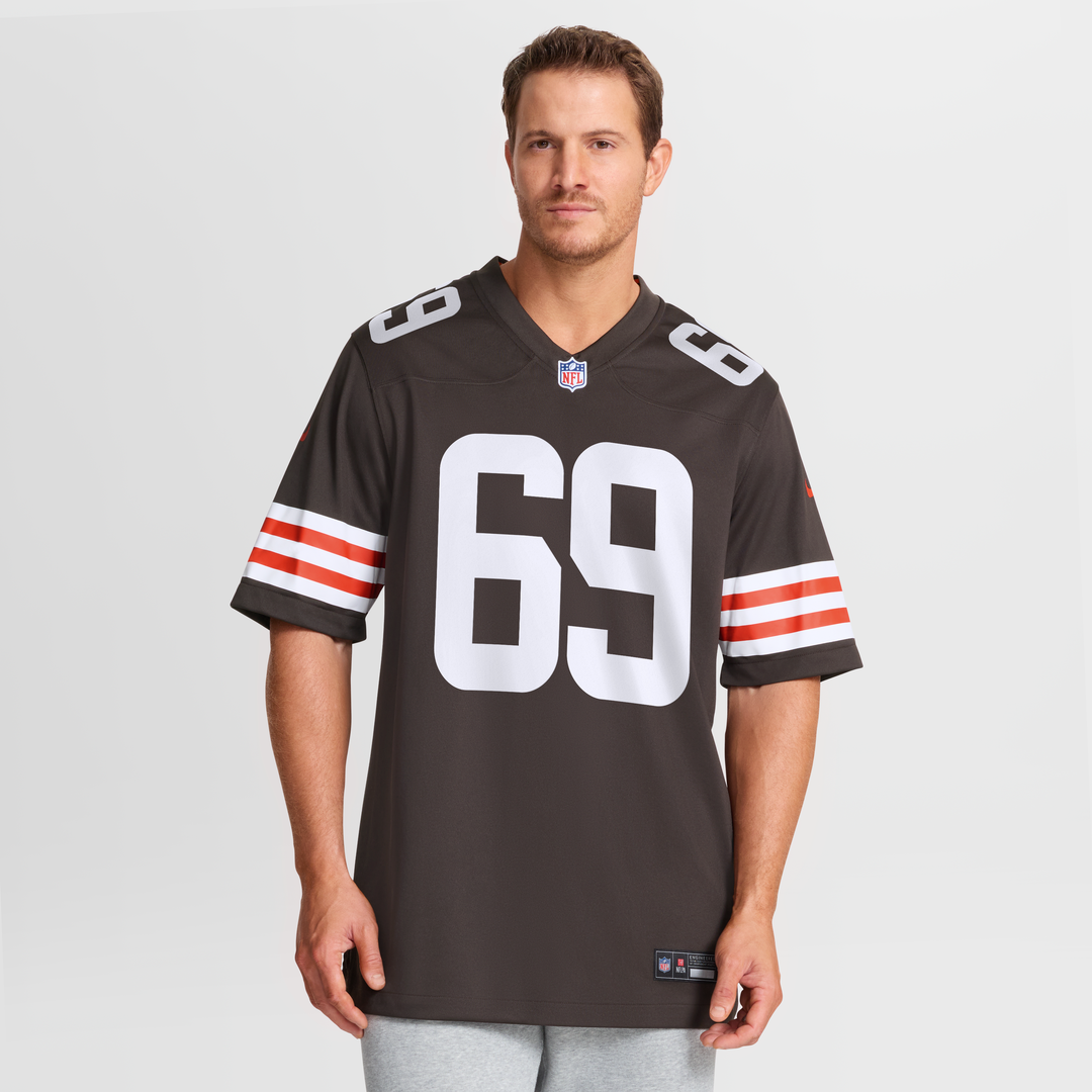 Cleveland Browns Tyre Phillips Nike Brown Team Game Jersey - product image 4