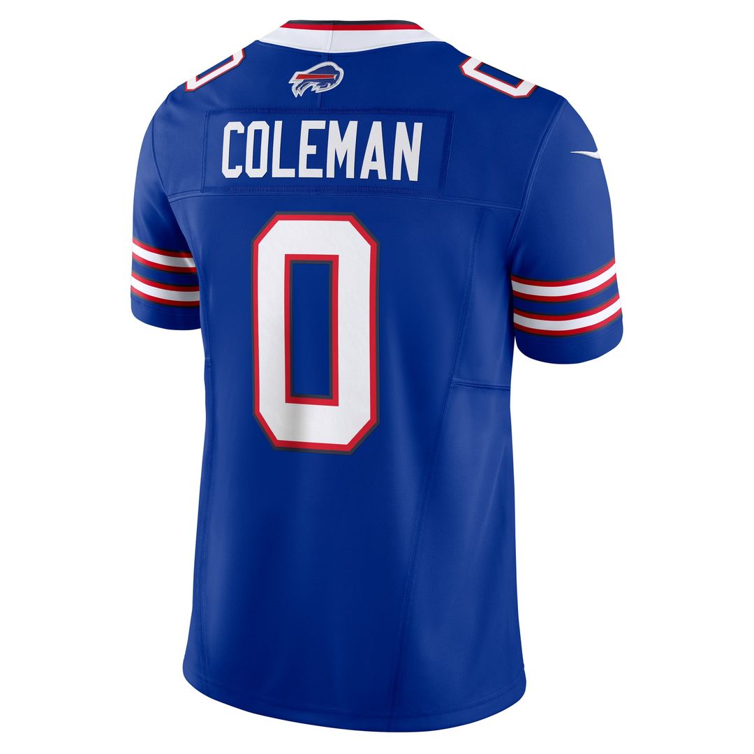 Buffalo Bills Keon Coleman Nike Royal Team Vapor F.U.S.E. Limited Jersey - product image 6